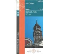 Carte topographique n° 33/5-6 - Saint-Trond (Belgique) | NGI topo 25