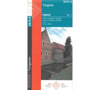 Carte topographique n° 34/5-6 - Tongeren (Belgique) | NGI topo 25