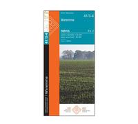 Carte topographique n° 41/3-4 - Waremme (Belgique) | NGI topo 25