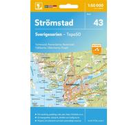 Carte topographique n° 43 - Strömstad (Suède) | Norstedts - Sverigeserien
