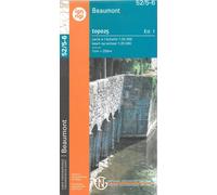 Carte topographique n° 52/5-6 - Beaumont (Belgique) | NGI topo 25
