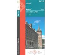 Carte topographique n° 53/7-8 - Dinant (Belgique) | NGI topo 25