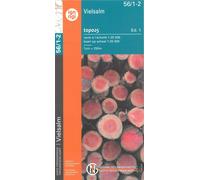 Carte topographique n° 56/1-2 - Vielsalm (Belgique) | NGI topo 25