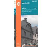 Carte topographique n° 56A/1-2 - Manderfeld (Belgique) | NGI topo 25