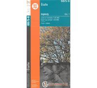 Carte topographique n° 68/5-6 - Etalle (Belgique) | NGI topo 25