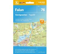 Carte topographique n° 76 - Falun (Suède) | Norstedts - Sverigeserien
