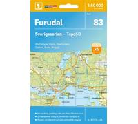 Carte topographique n° 83 - Furudal (Suède) | Norstedts - Sverigeserien