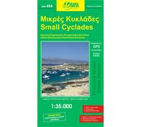 Carte topographique - Petites Cyclades, n° 454 (Grèce) | Orama