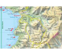 Carte topographique - Sainte Lucie (Caraïbes) | Kasprowski