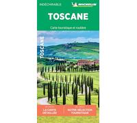 Michelin – Carte routière plastifiée Toscane – Échelle 1:400 000
