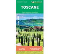 Michelin – Carte routière plastifiée Toscane – Échelle 1:400 000