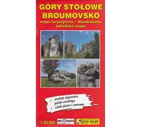 Carte touristique - Broumovsko Table Mountains 1:50 000