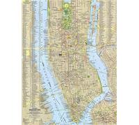 Carte touristique de Manhattan de 1964