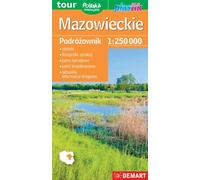 Carte touristique de Wielkopolskie (podró¿ownik) plastik Opracowanie Zbiorowe (Buch auf Polnisch)