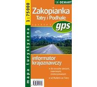 Carte touristique de Zakopianka Tatry Podhale Arrangement collectif (Buch auf Polnisch)