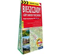 Carte touristique des Bieszczady et des Monts Sanocko-Turczańskie 1:65 000