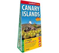 Carte touristique des îles Canaries laminée 1:150 000