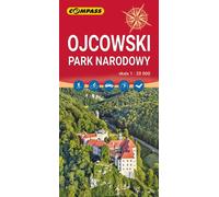 Carte touristique du parc national d'Ojcowski 1:20 000