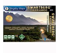 Carte touristique imperméable - Swartberg & Klein-Karoo (Afrique du Sud) | Tracks4Africa