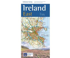 Carte touristique - Irlande Est | Ordnance Survey