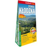 Carte touristique laminée de Ziemia Kłodzka 1:60 000