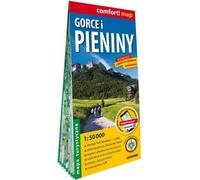 Carte touristique laminée des Monts Gorce et Pieniny 1:50 000