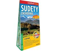 Carte touristique laminée des Sudètes occidentales 1:60 000