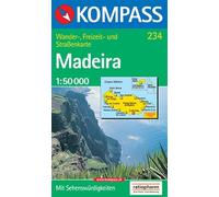 Carte touristique : Madeira