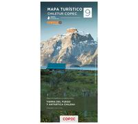 Carte touristique n° 9 - Terre de Feu et Antarctique chilienne (Chili) | COPEC