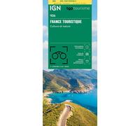Carte touristique plastifiée (culture et nature) - France | IGN