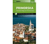 Carte touristique - Primorska (Slovénie) | Kartografija