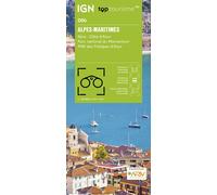 Carte touristique TOP 100 D06 - Alpes-Maritimes : Nice, Côte d'Azur, PN du Mercantour | IGN