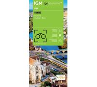 Carte touristique TOP 100 D89 - Yonne : Auxerre, Avallon, Sens | IGN