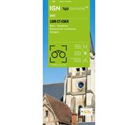 Collectif – TOP100D41 : Loir‑et‑Cher – Échelle 1:100 000 – Carte IGN