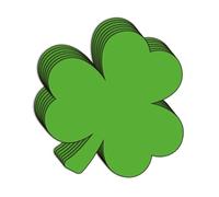 Carte trèfle Patrick 's Day Ornement Couleur verte pour Patrick Décoration Patrick