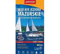 Carte tur. - Grands lacs de Mazurie 1:50 000