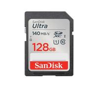 Carte mémoire SD SanDisk Ultra SDHC 128 Go Class 10 UHS-I Noir