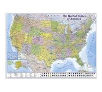 Carte USA XXL Etats - 100x140cm - AFFICHE G