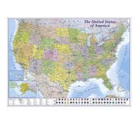 Carte USA XXL Etats - 100x140cm - Affiche / Poster