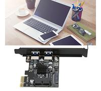 Carte USB 3.0 Pcie PH63 (Interface D'entrée : PCI-E X1 ; Compatible : X4/X8/X16), Carte Riser VL805 USB3.0 Puce de Contrôle Principale, Alimentation 15 Broches (ph63 Pleine