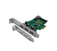 CARTE USB 3 ports externes et 1 port interne USB v3.0 CONNECTLAND