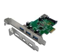 CARTE USB 3 ports externes et 1 port interne USB v3.0 CONNECTLAND