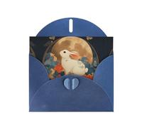 Carte vierge bleue à carreaux de vacances et magnifique bloc de notes vierge VVXBHGR Motif animal derrière l'écran