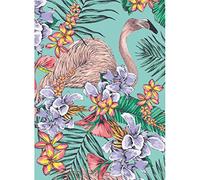 Carte vierge, carte de vœux Matthew Williamson, flamant rose #MWB005