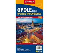 Carte - Voïvodie d'Opolskie/Opole 1 : 22 500