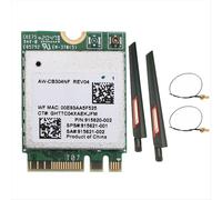 Carte Wi-Fi AW-CB304NF RTL8821CE + antenne 2X10DB 2,4G/5G Bluetooth 4.2