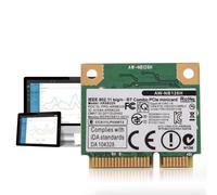 Carte Wi-FI Fast Transmission Mini PCI-E Slot pour Chipset HM HM Compatible, Technologie sans Fil 4.0 pour Le Réseau PC/Ordinateur Portable 802.11b / G/N, Couverture jusqu'à 300 Mbps de Large
