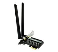 Carte WiFi 7 9,3 Gbit/s 802.11BE Tri-Band PCIE WiFi avec Bluetooth 5.4 Adaptateur WiFi 4K QAM 320 MHz BE200 Intérieur WiFi 6E Carte pour Bureau Prend en charge Windows 10/11 64 bits