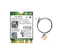 Carte WiFi 8260NGW + 2X Antenne 8260G/5 mesurz 2.4 M Bluetooth 867 NGFF M.2,technologie de carte sans fil pour Intel AC 4.2,8260