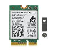 Carte WiFi AX211NGW, Adaptateur WiFi 6E M.2 CNVio2 avec Bluetooth 5.3, MU-MIMO, WiFi tri-Bande jusqu'à 2,4 Gbit/s pour Ordinateur Portable, Prise en Charge Uniquement avec processeur Gen 12+
